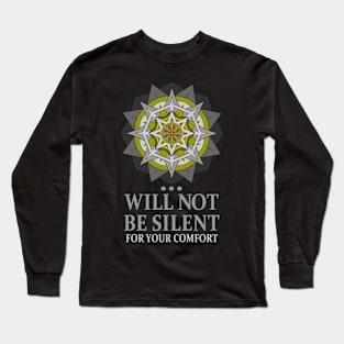 SILENT COMFORT MANDALA Long Sleeve T-Shirt